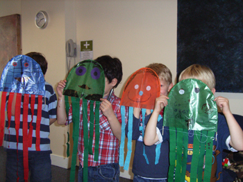 Kite Workshop kite: Jelly Fish